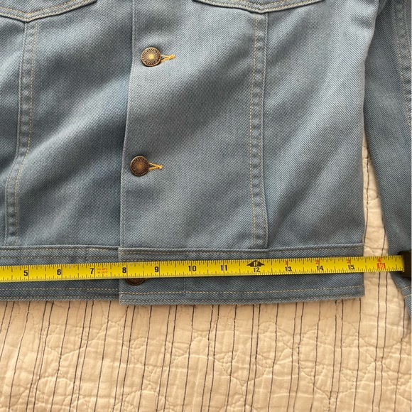 Vintage Denim Fall Jacket Sz Sm Made in Canada - Picture 7 of 7